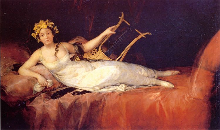 Portrett av Joaquina Téllez-Girón av Francisco de Goya