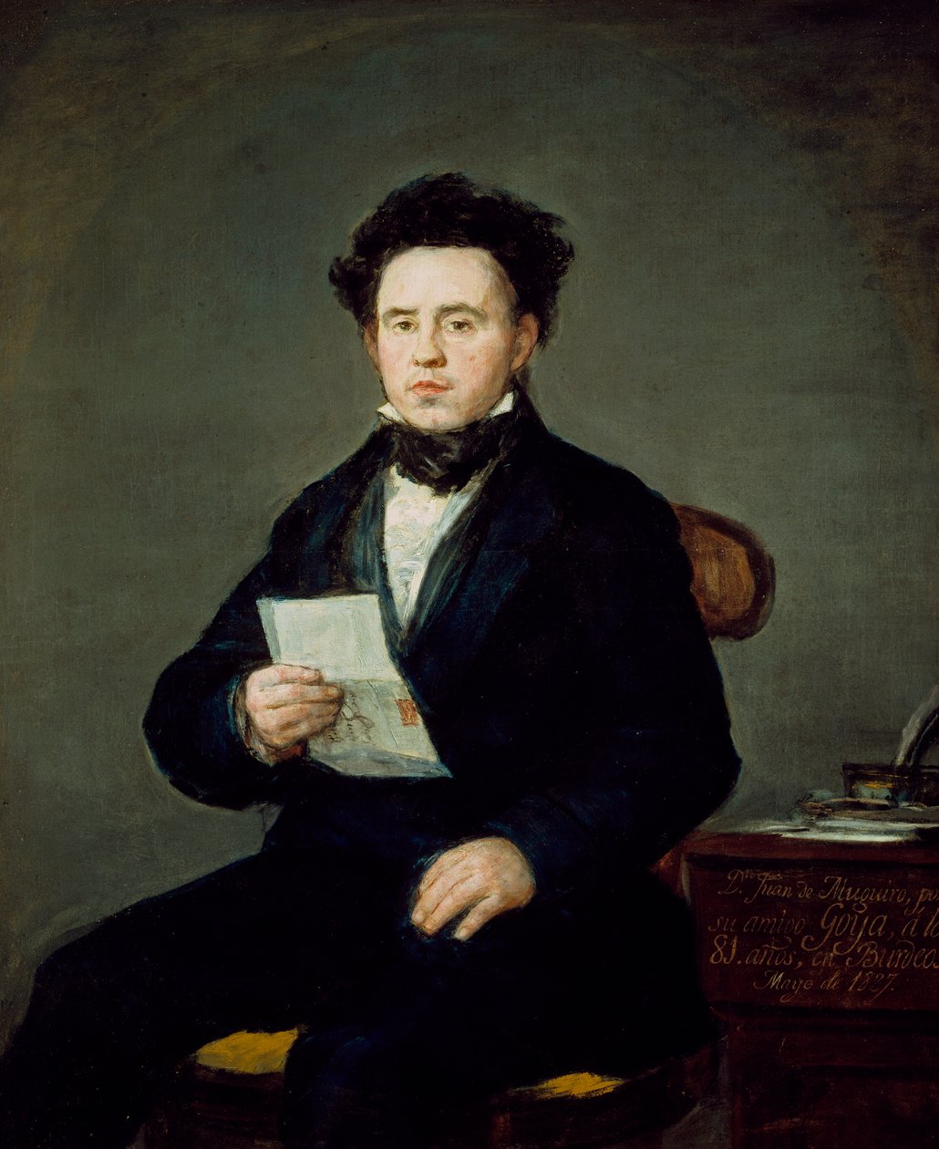 Portrett av Juan Bautista de Muguiro av Francisco de Goya