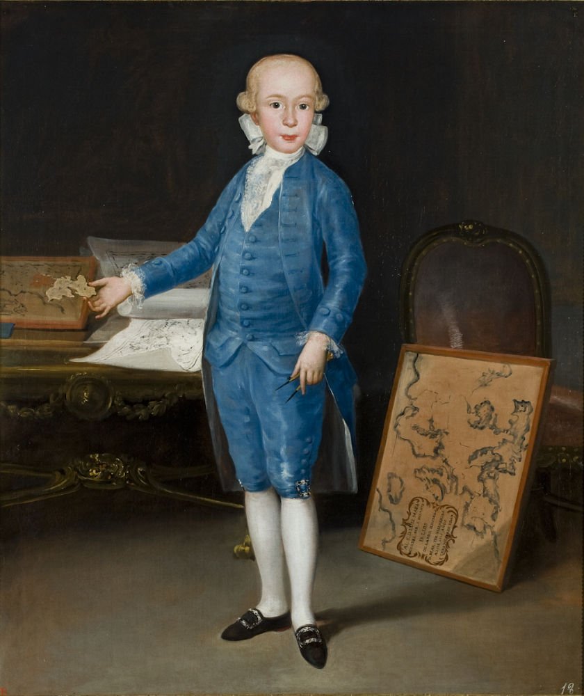 Portrett av Luis María de Borbón y Vallabriga av Francisco de Goya