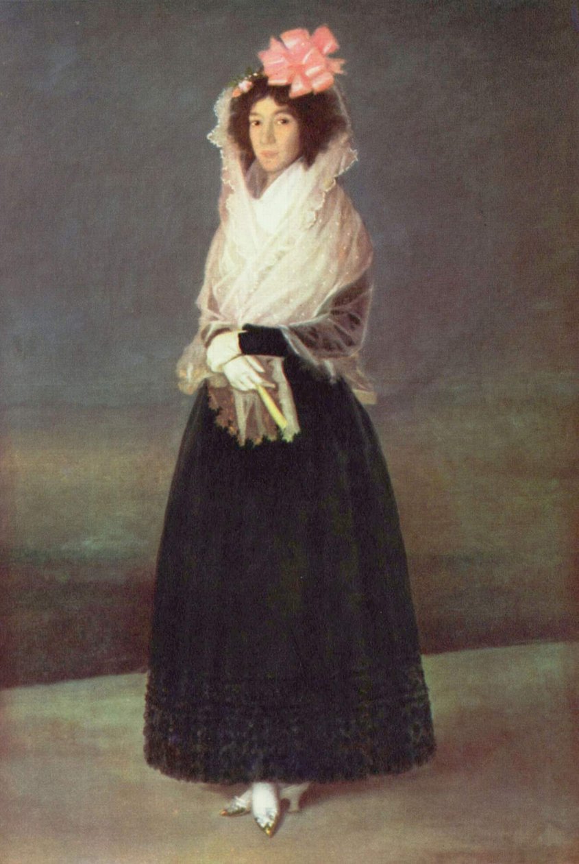 Portrett av María Rita de Barrenechea y Morante av Francisco de Goya