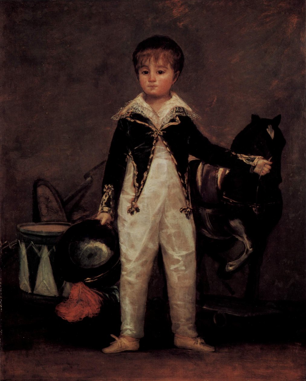 Portrett av Pepito Costa og Bonelis av Francisco de Goya