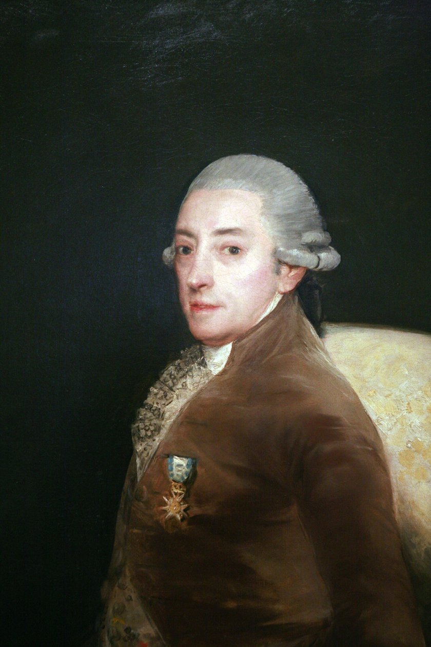Portrett av Don Bernardo de Iriarte av Francisco de Goya