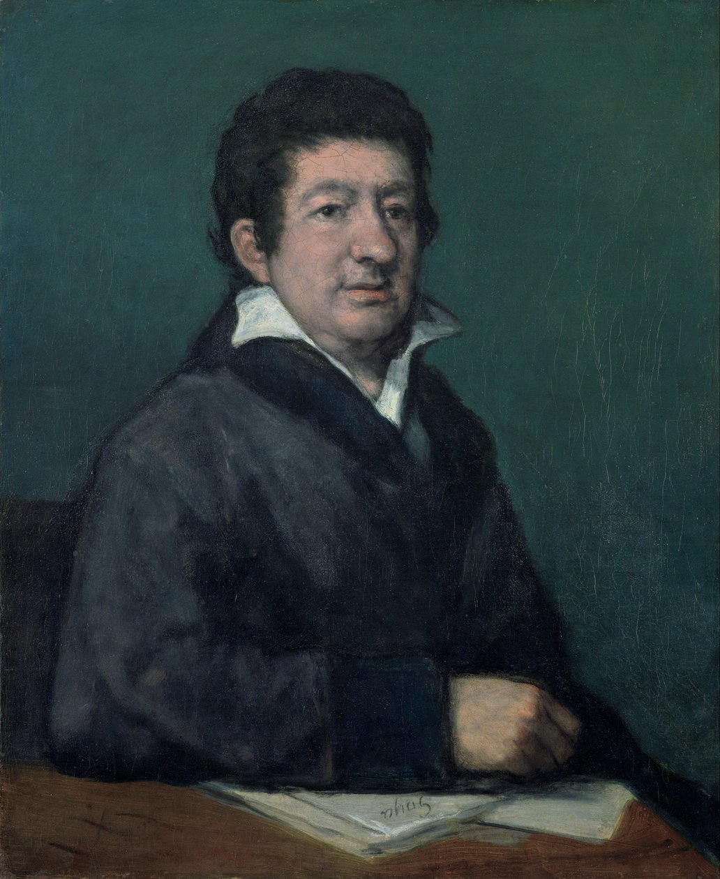 Portrett av poeten Moratín av Francisco de Goya