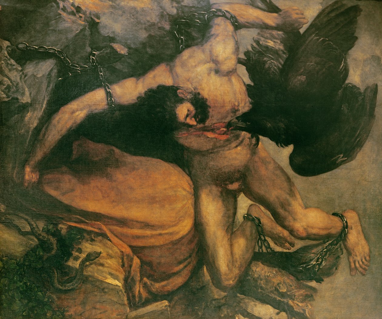 Prometheus av Francisco de Goya