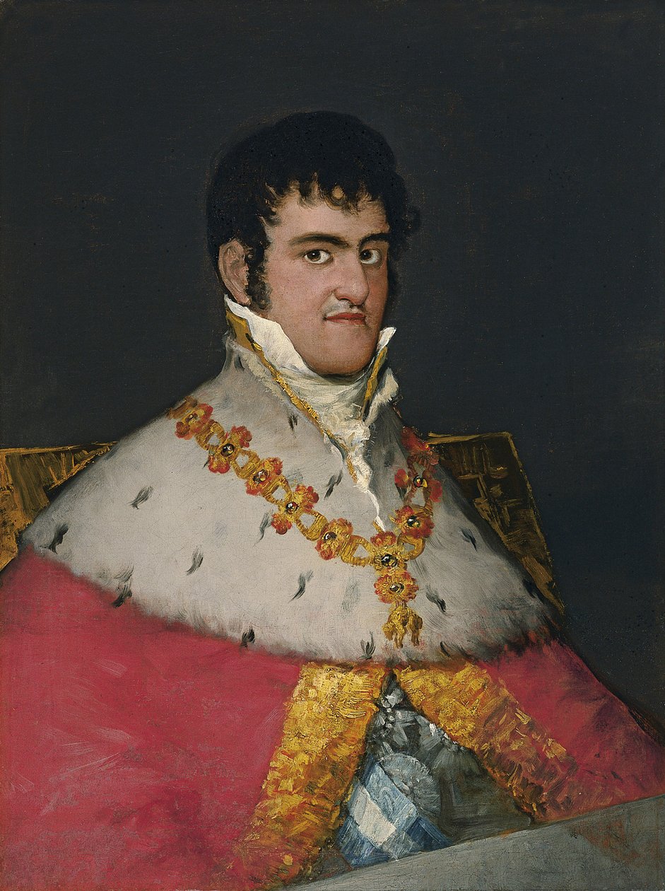 Portrett av Ferdinand VII av Francisco de Goya