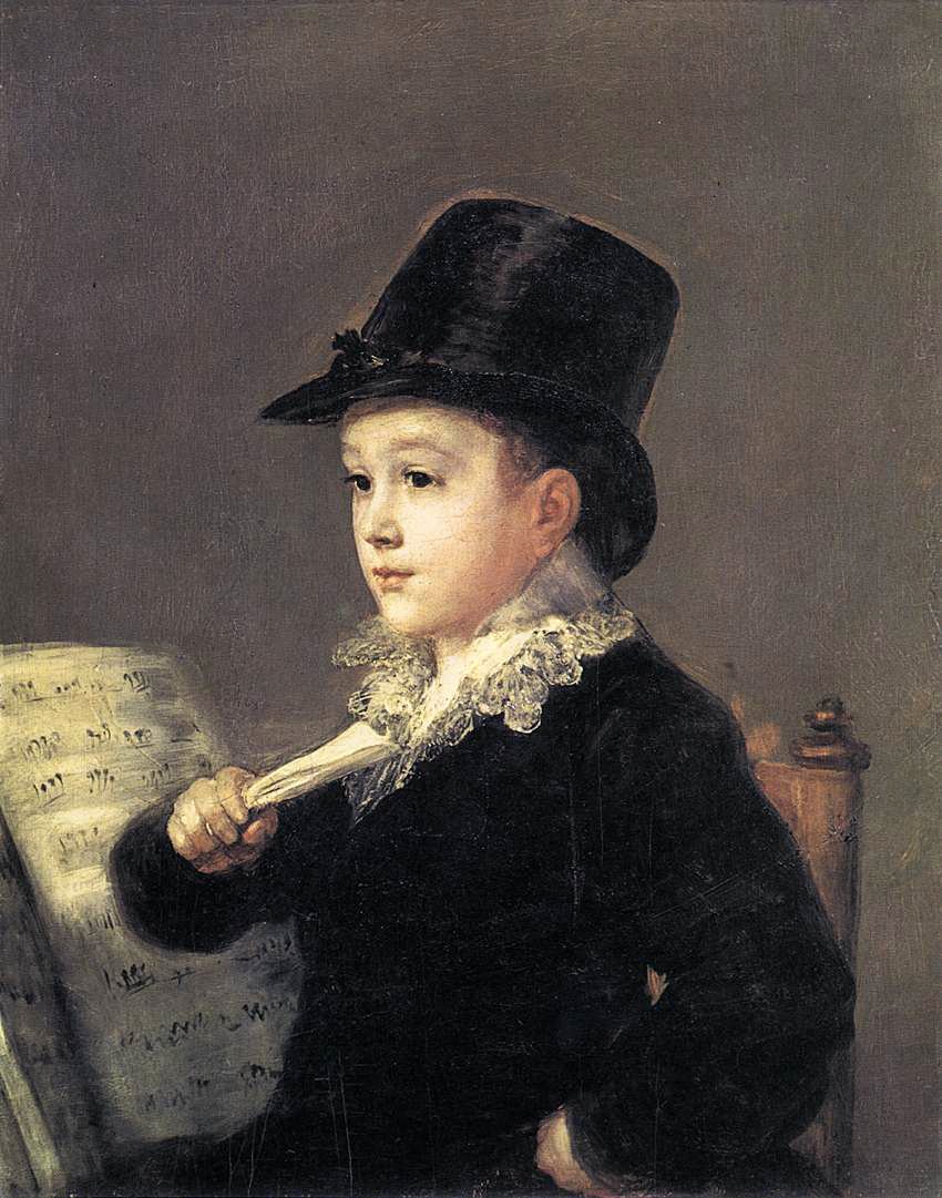 Portrett av Mariano Goya av Francisco de Goya