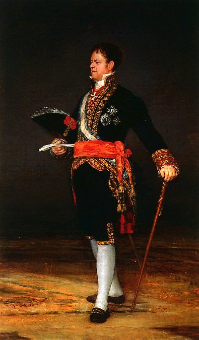 Portrett av hertugen av San Carlos av Francisco de Goya