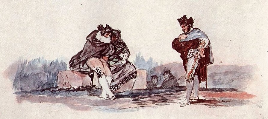 The Pretties av Francisco de Goya