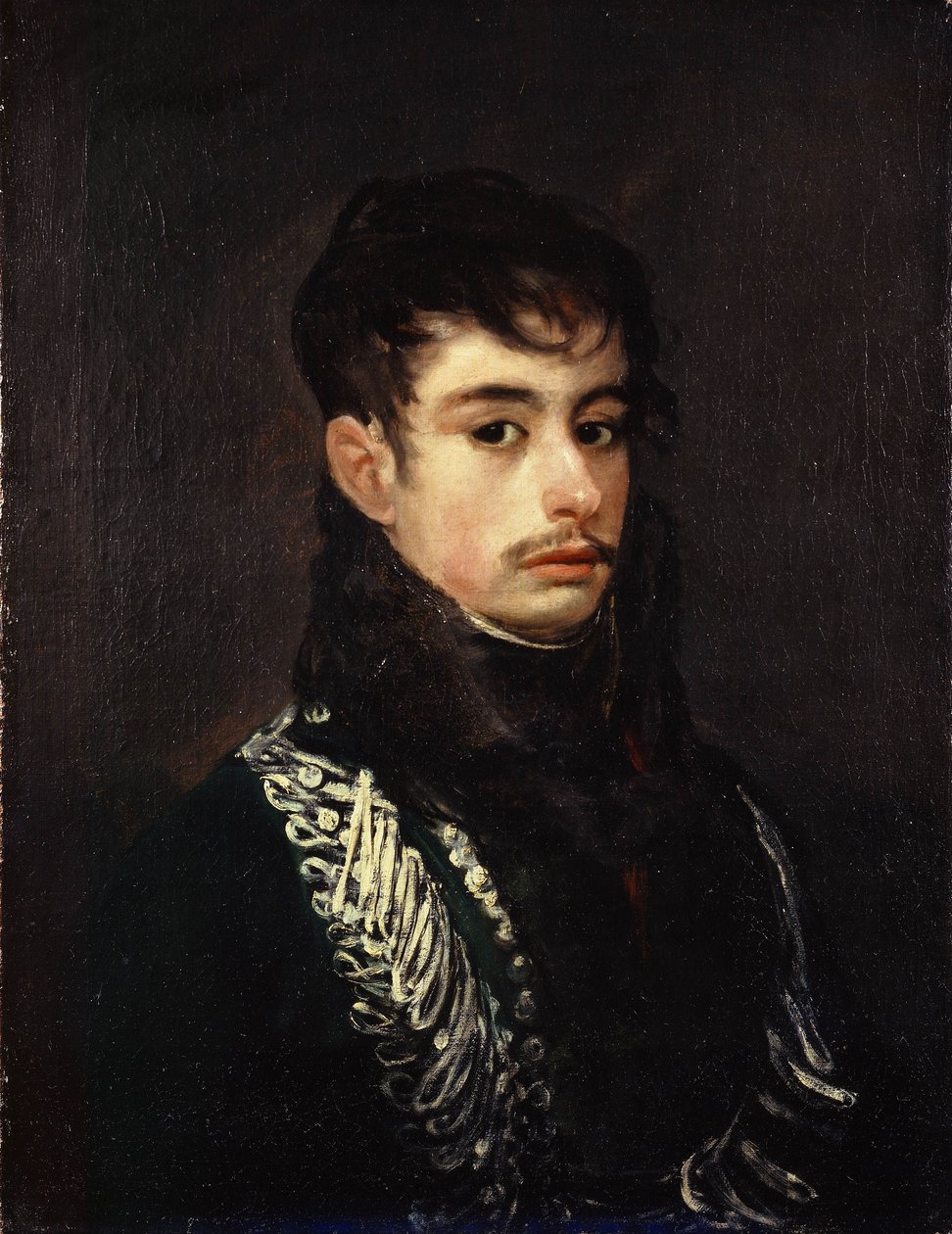 En offiser av Francisco de Goya