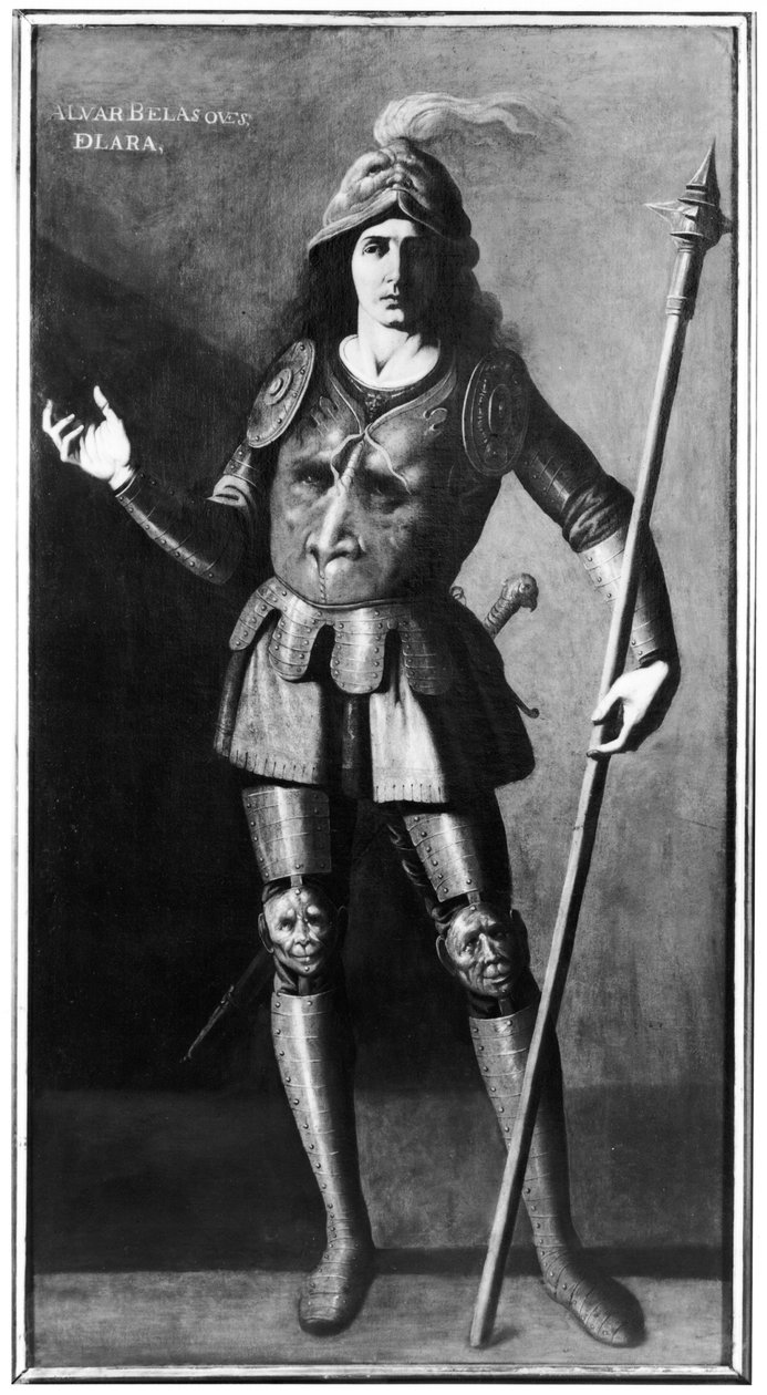 Alvar Velazquez de Lara, ca. 1635-40 av Francisco de Zurbaran