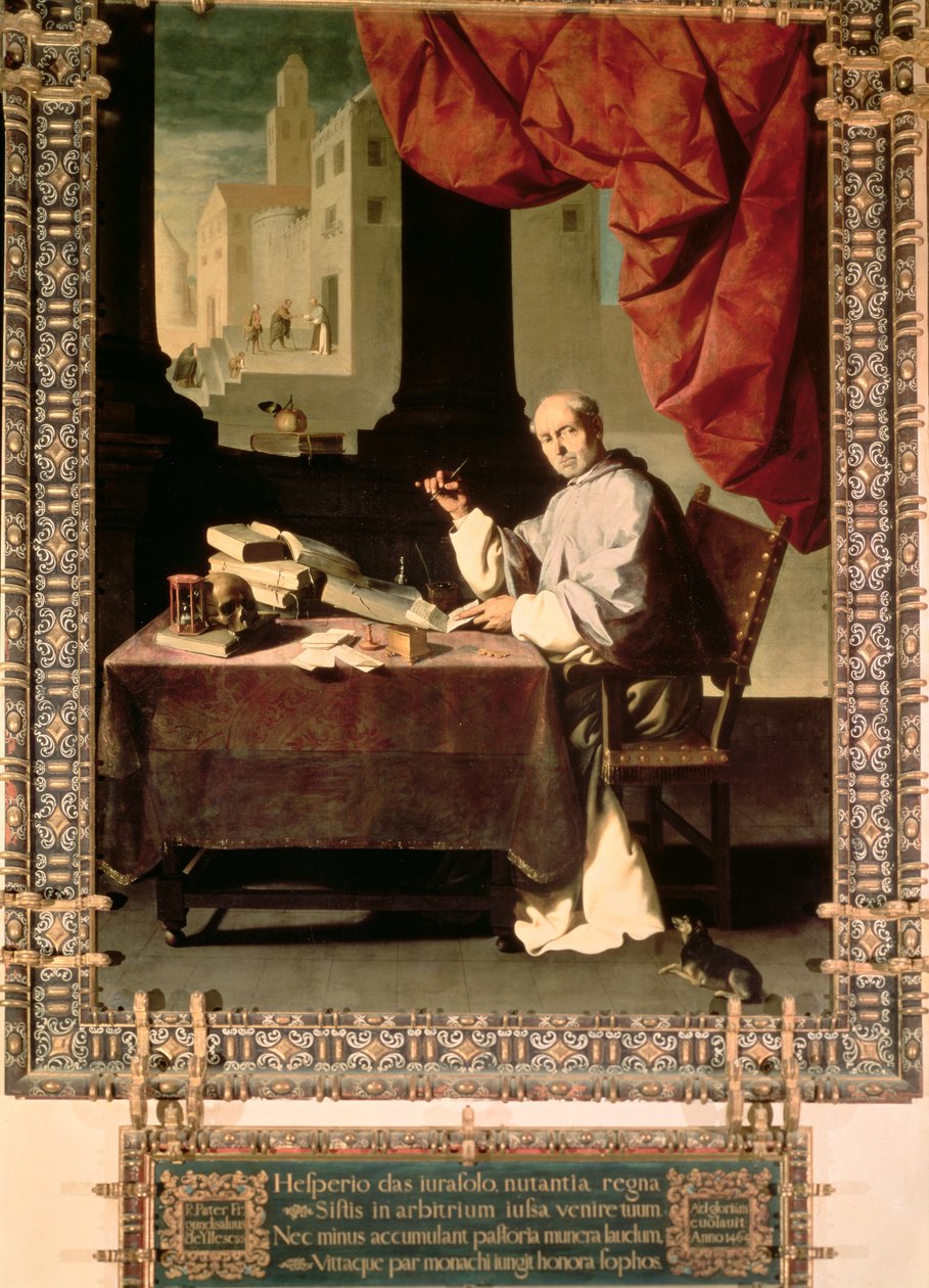 Far Gonzalo de Illescas av Francisco de Zurbaran
