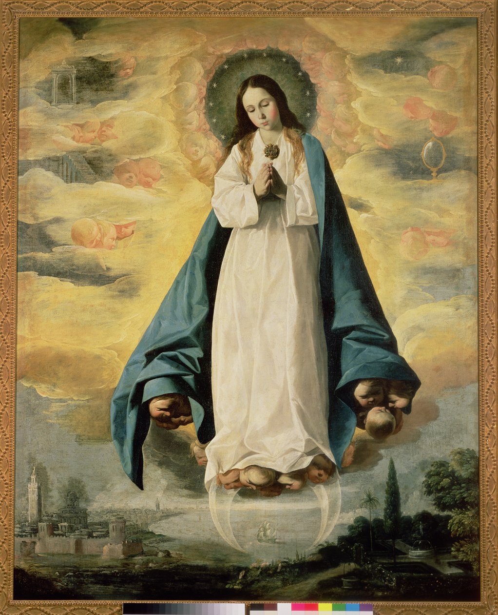 Den ulastelige unnfangelsen av Francisco de Zurbaran