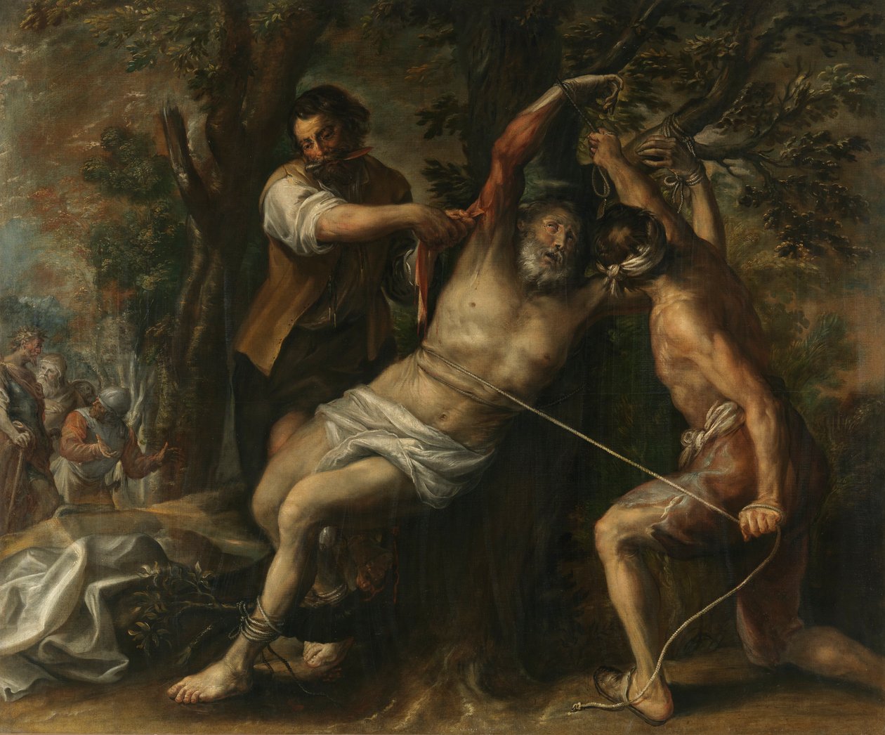 Martyrium av Saint Bartholomew av Francisco Camilo