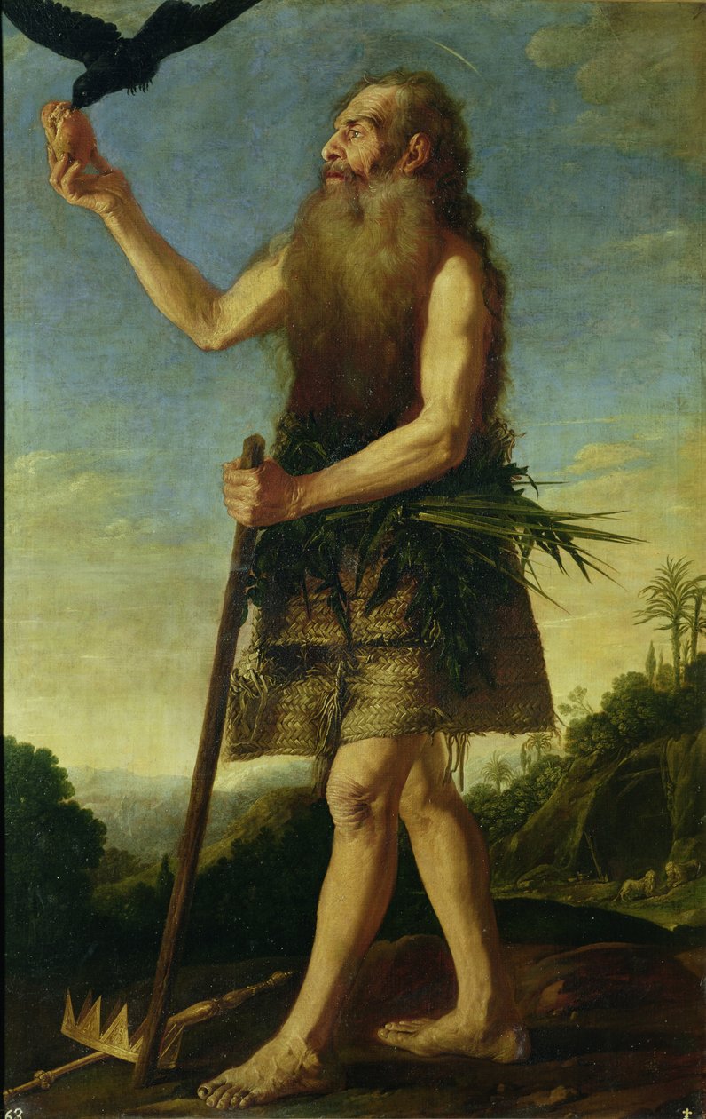 St. Onuphrius av Francisco Collantes