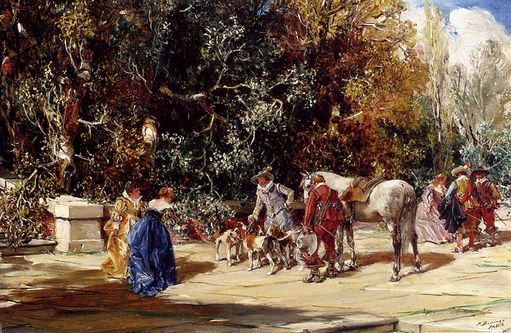 The Huntersn av Francisco Domingo Marqués