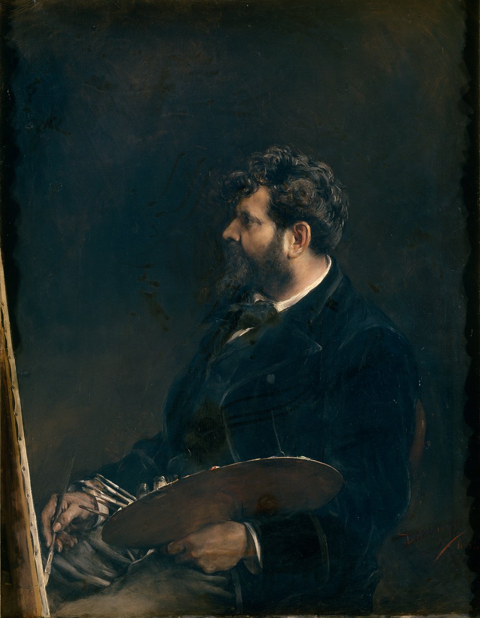 Selvportrett av Francisco Domingo Marqués