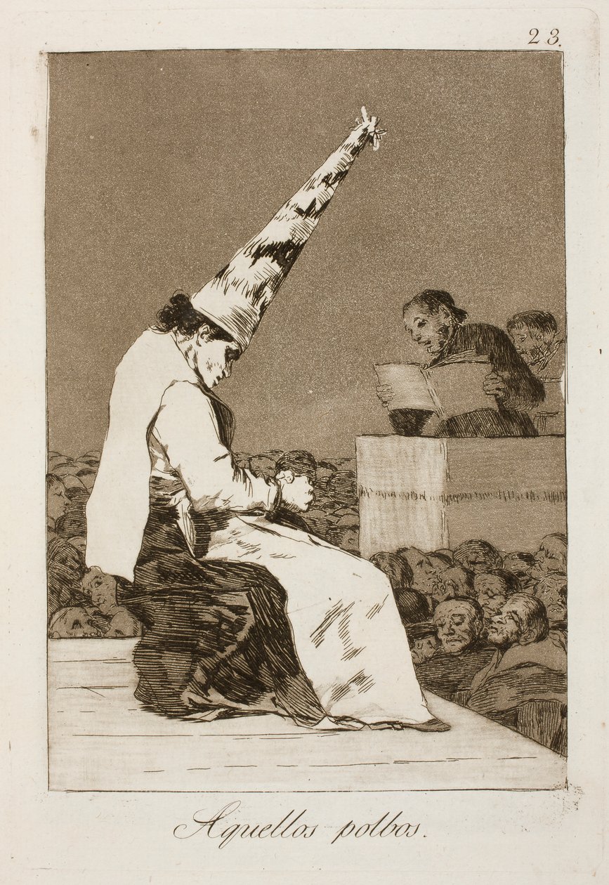 De blekksprutene av Francisco de Goya