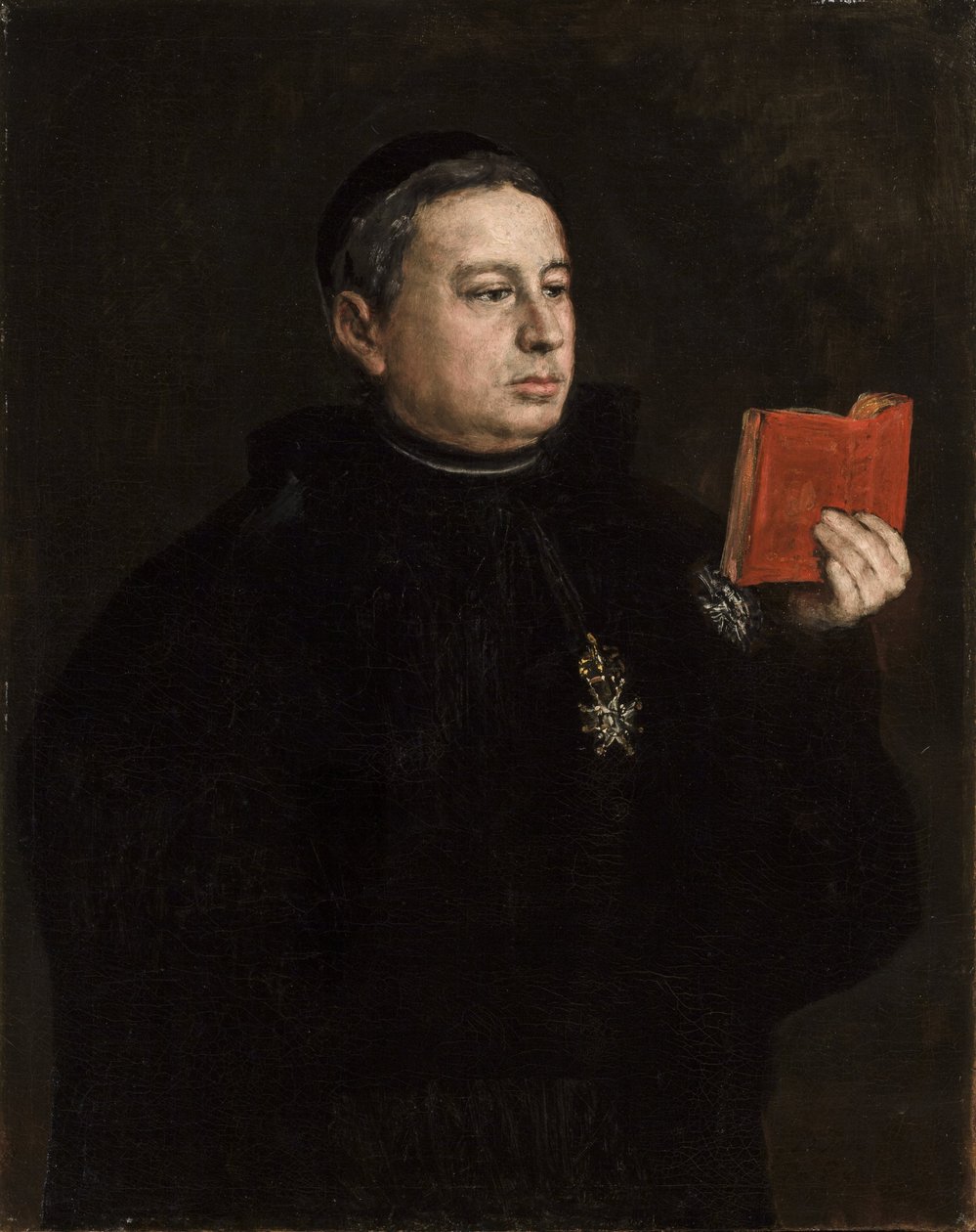 Canon Jose Duaso og Latre av Francisco de Goya