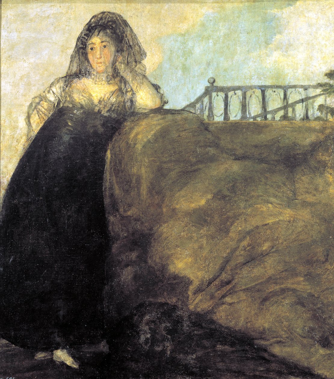 La Leocadia eller Una manola av Francisco de Goya