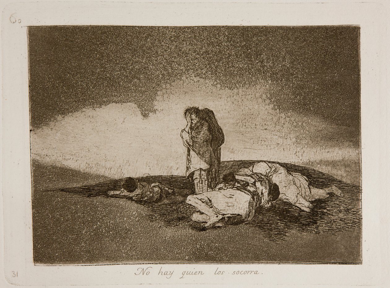 Krigets katastrofer av Francisco de Goya