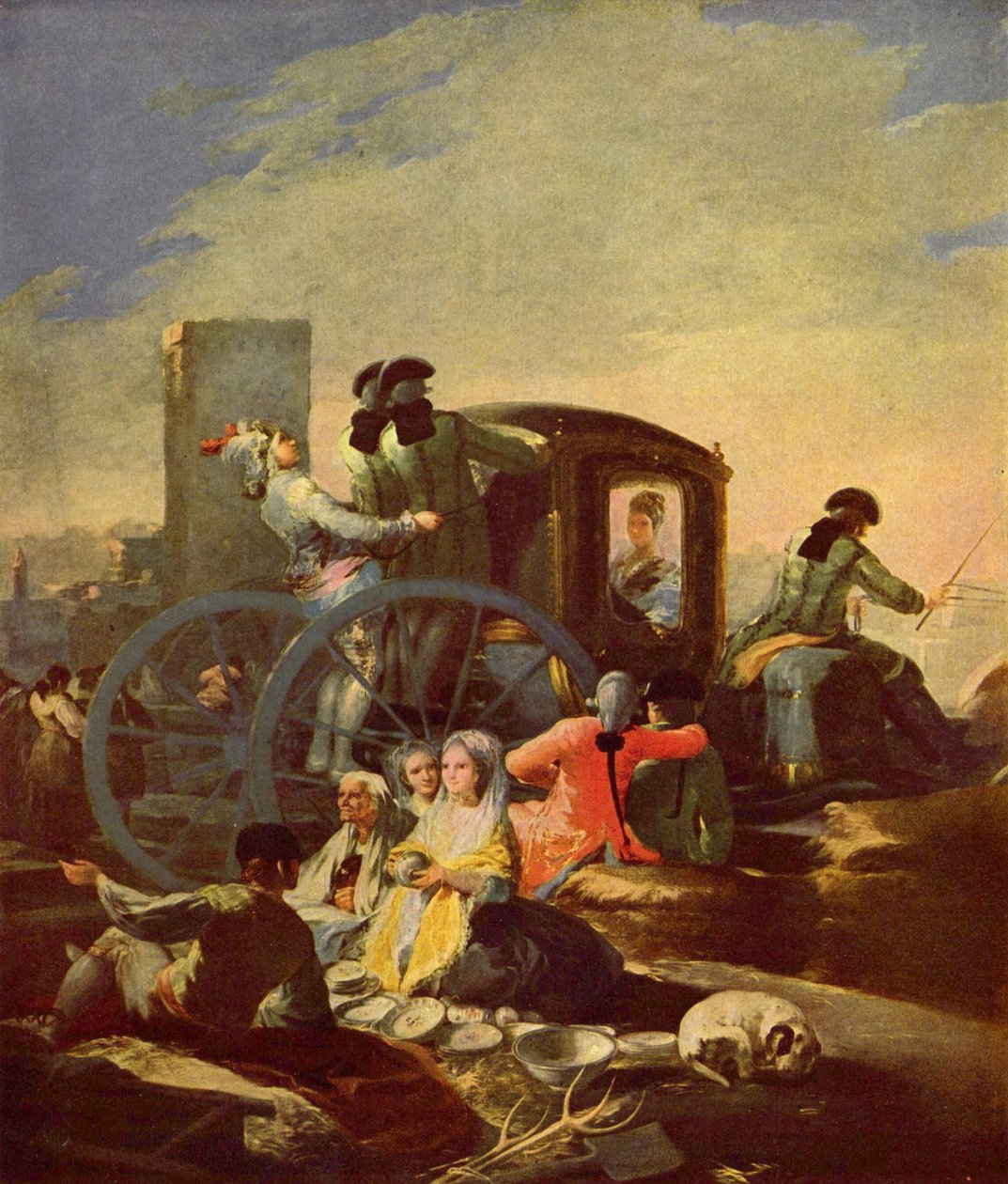 Serviseleverandøren av Francisco de Goya