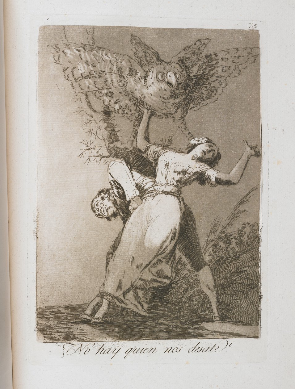 Tallerken fra Los Caprichos, 1797-1798 av Francisco de Goya