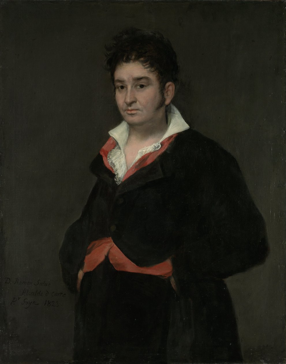 Portrett av Don Ramon Satue, 1823 av Francisco de Goya