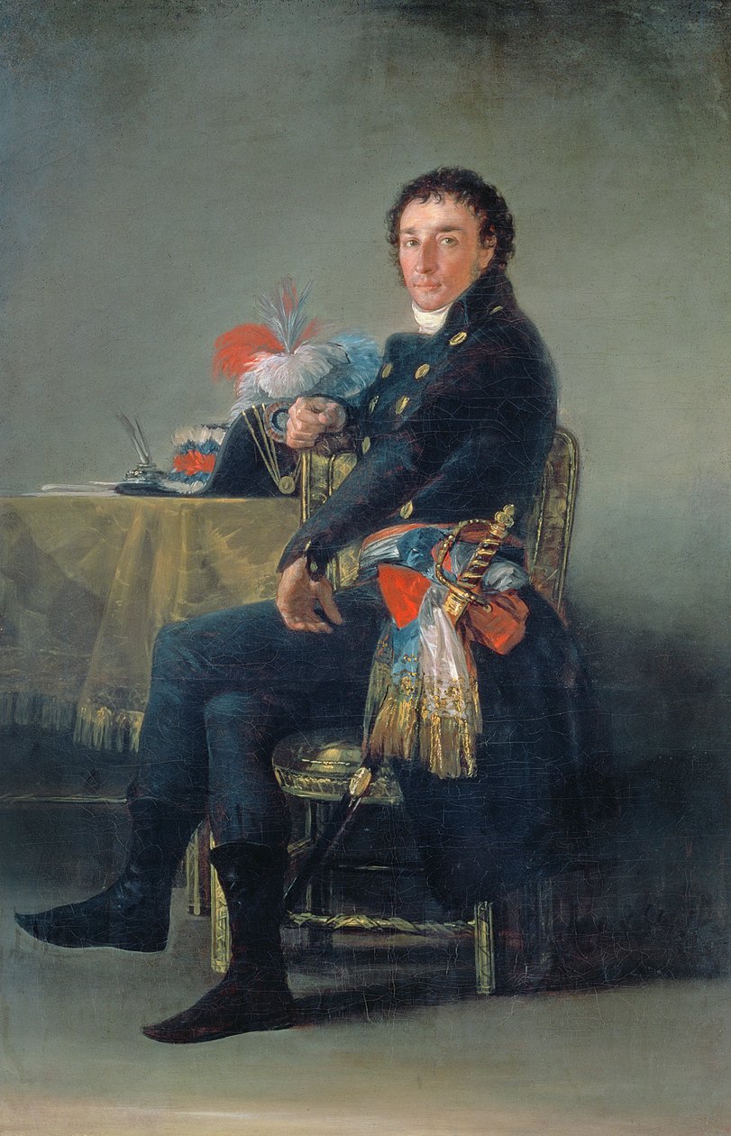 Portrett av Ferdinand Guillemardet (1765-1809) 1798-99 av Francisco de Goya
