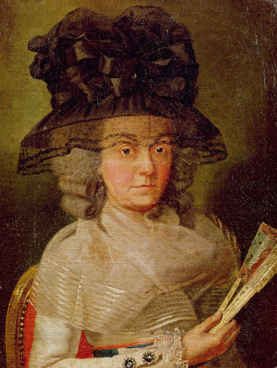 Portrett av tanken på å være hertuginne av Benaventa, av Francisco de Goya