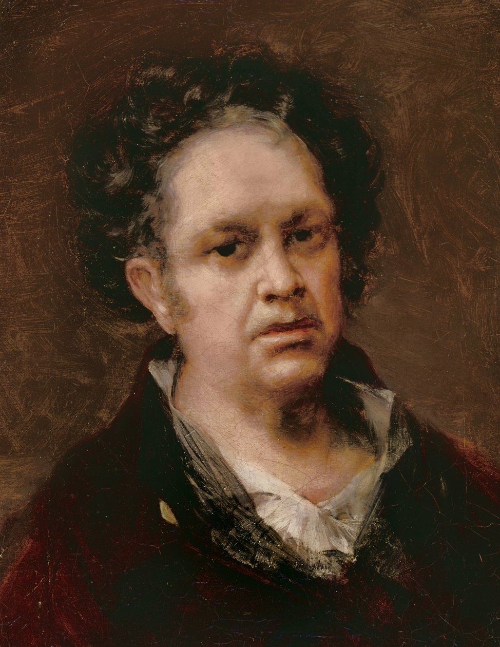 Selvportrett, 1815 av Francisco de Goya