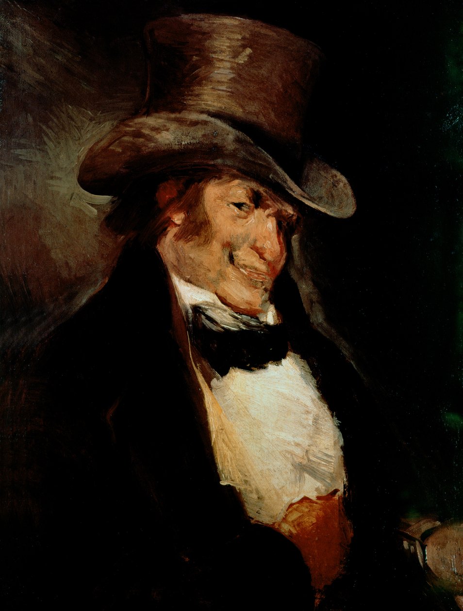Selvportrett 65 år av Francisco de Goya