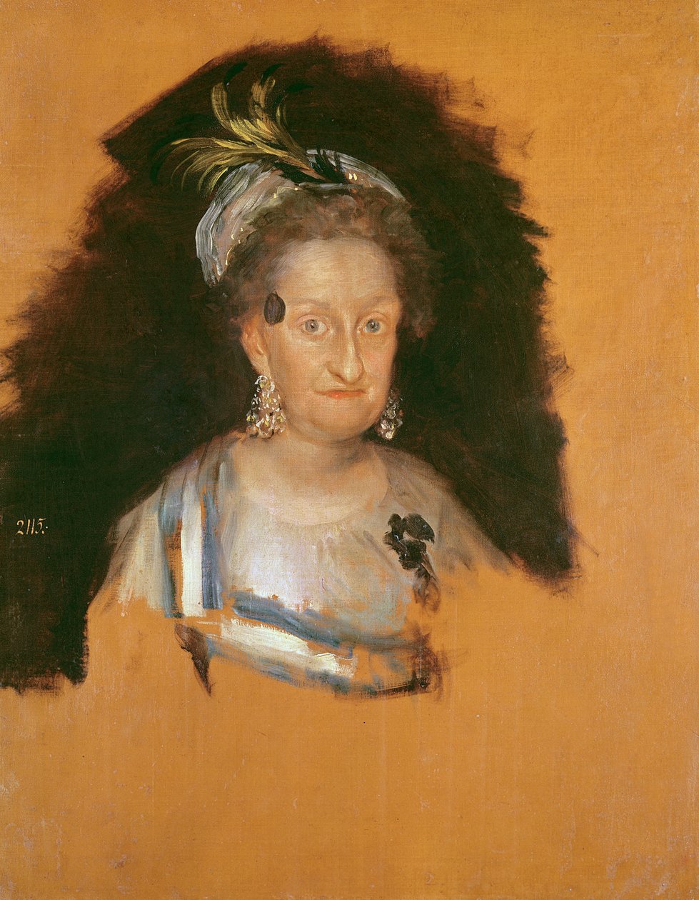 Infanta Marie Josepha (studie for familien til Charles IV), før 1800 av Francisco de Goya