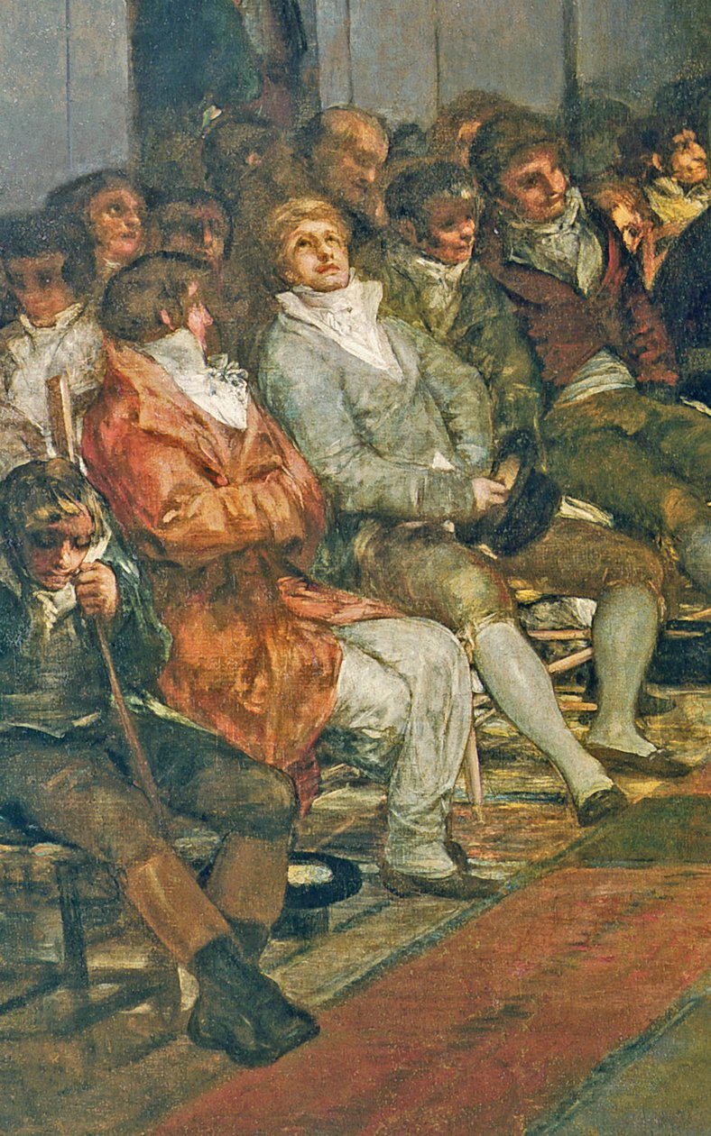 The Junta of the Philippines, 1815 olje på lerret detalj av 204571 av Francisco de Goya