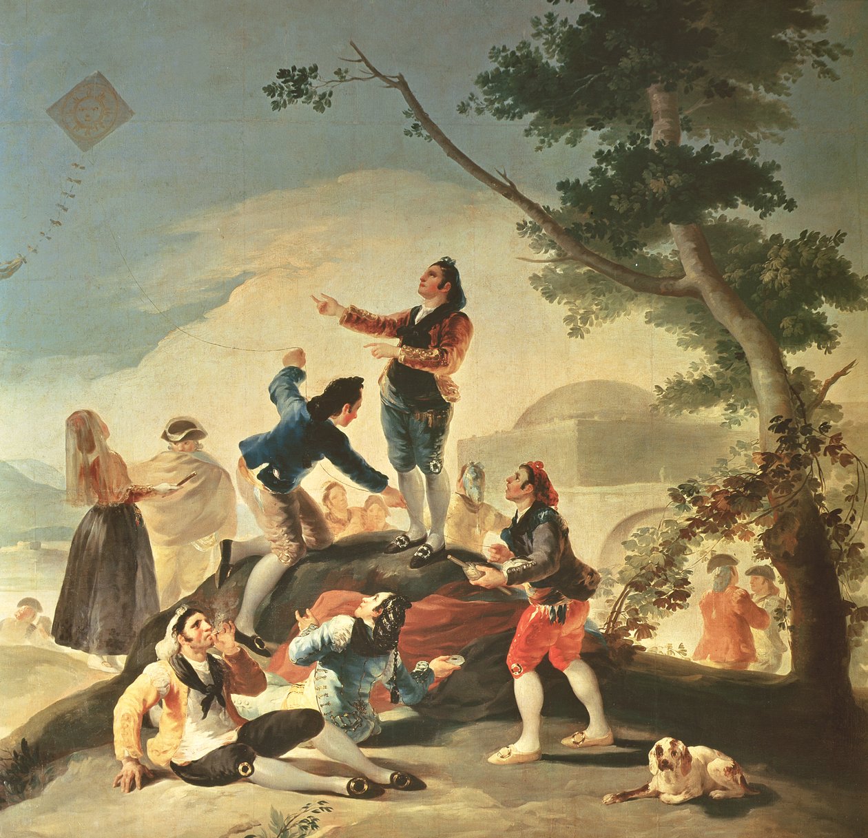 Dragen, 1777-78 av Francisco de Goya