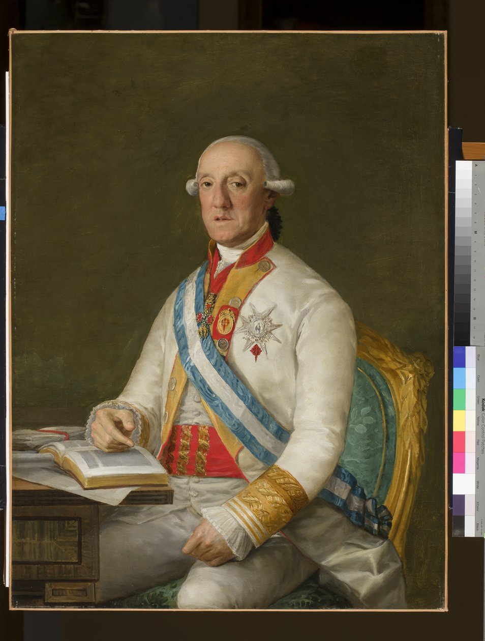 Vicente Maria de Vera de Aragon, Duke of the Rock, ca. 1795 av Francisco de Goya