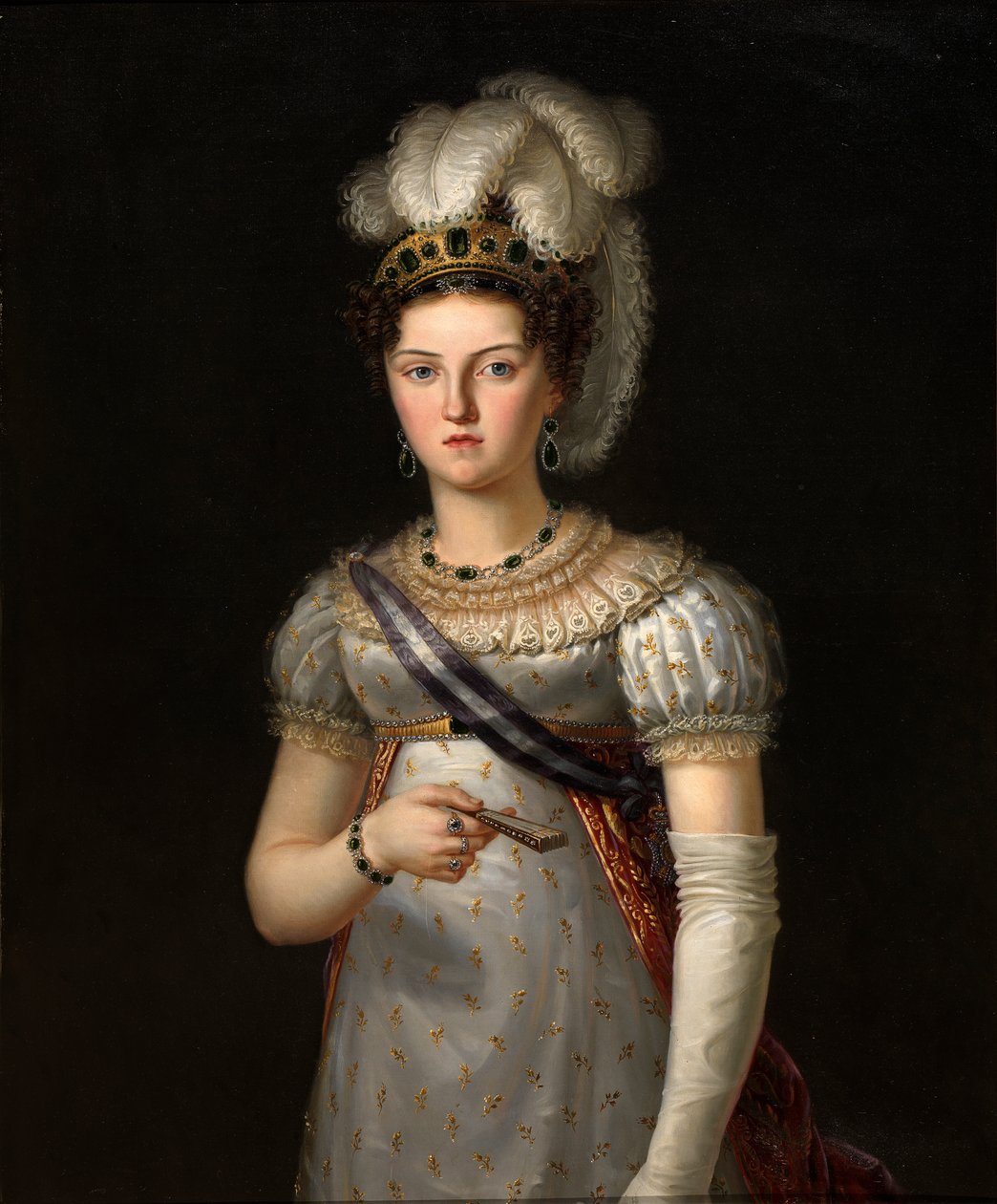 María Josefa Amalia de Sajonia, tredje kone til Fernando VII av Francisco Lacoma y Fontanet