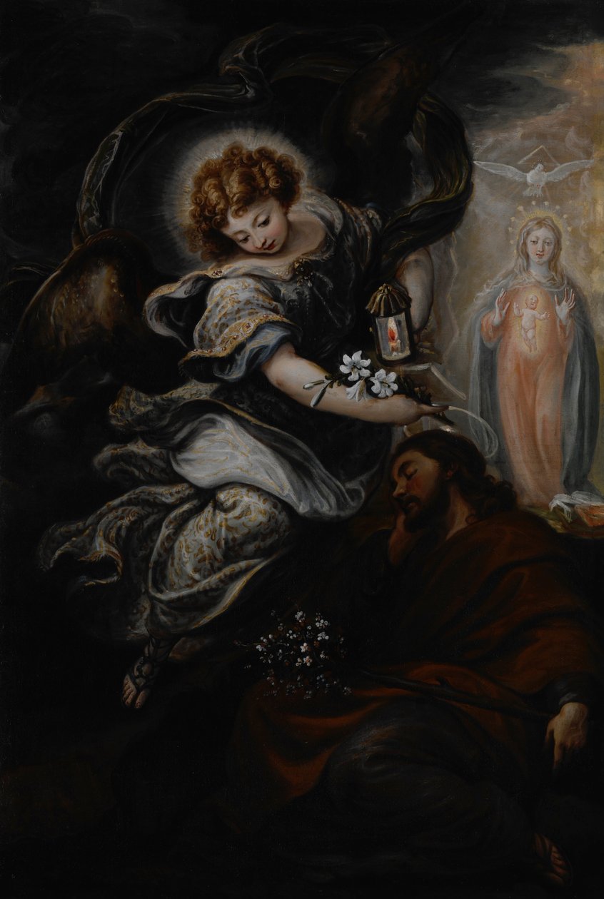 Drømmen om St. Joseph av Francisco Rizi