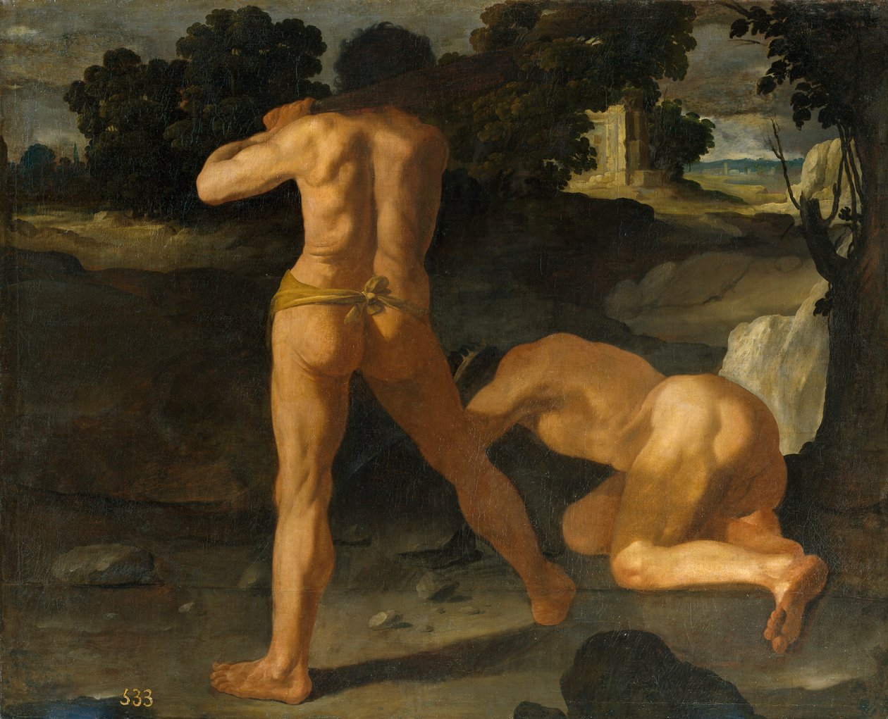 Hercules beseirer kong Geryon av Francisco de Zurbaran