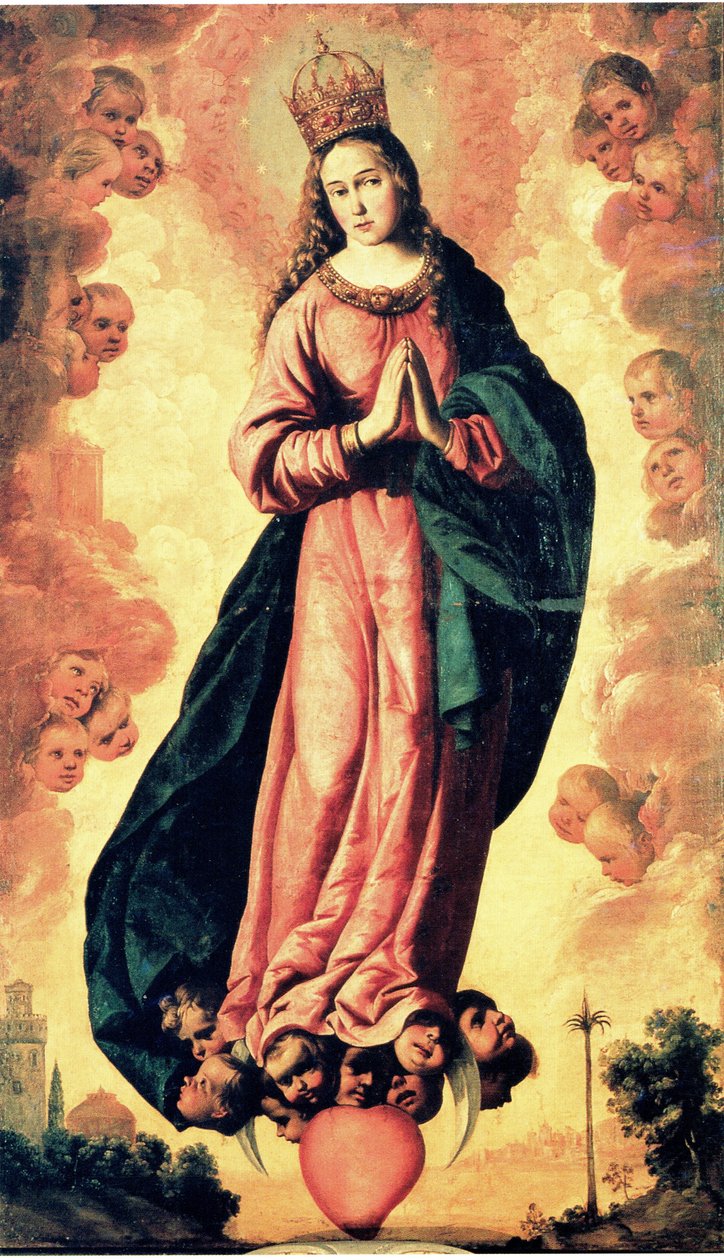 Ulastelig unnfangelse av Francisco de Zurbaran