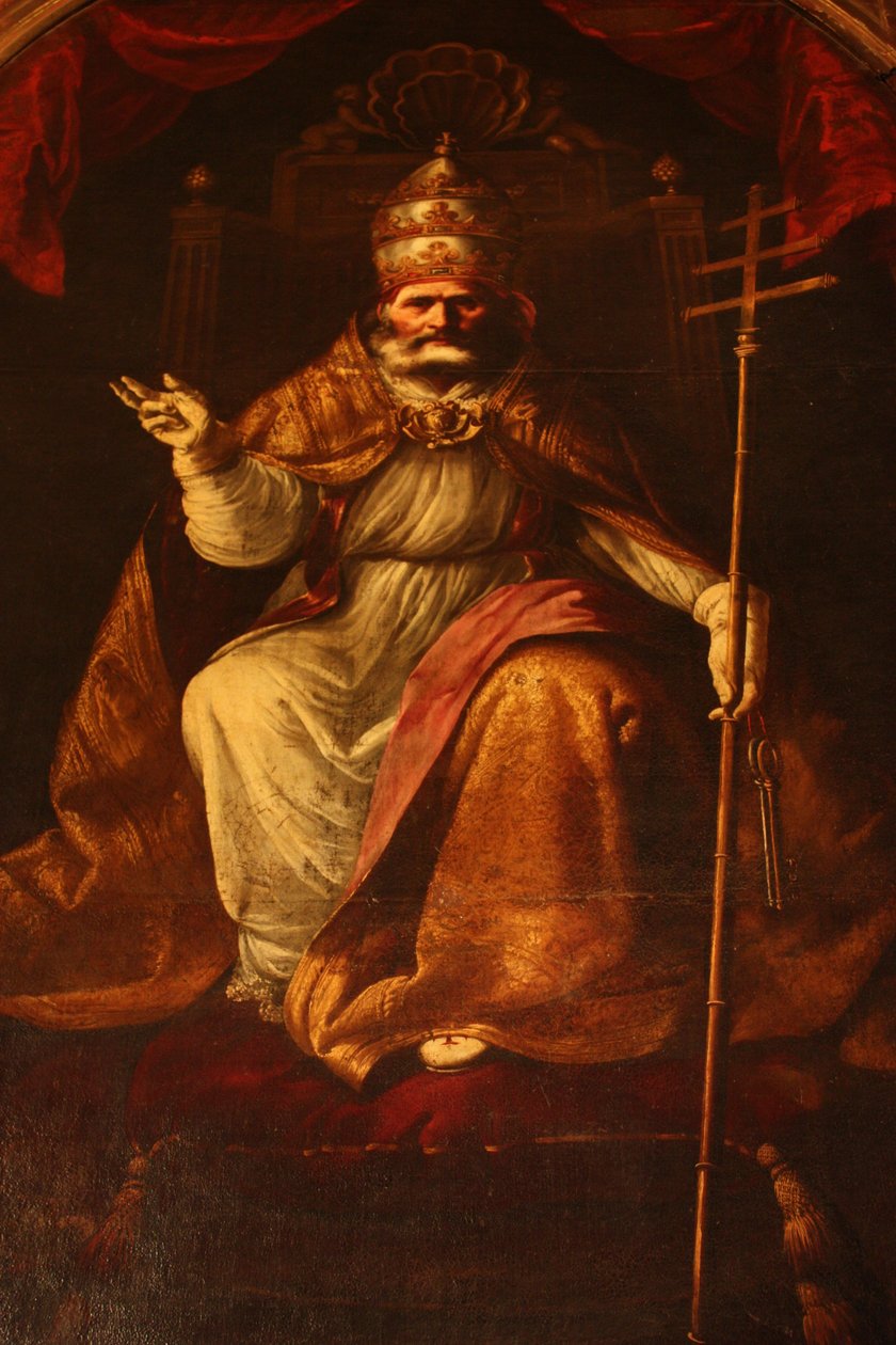 Sankt Peter, pave av Francisco de Zurbaran