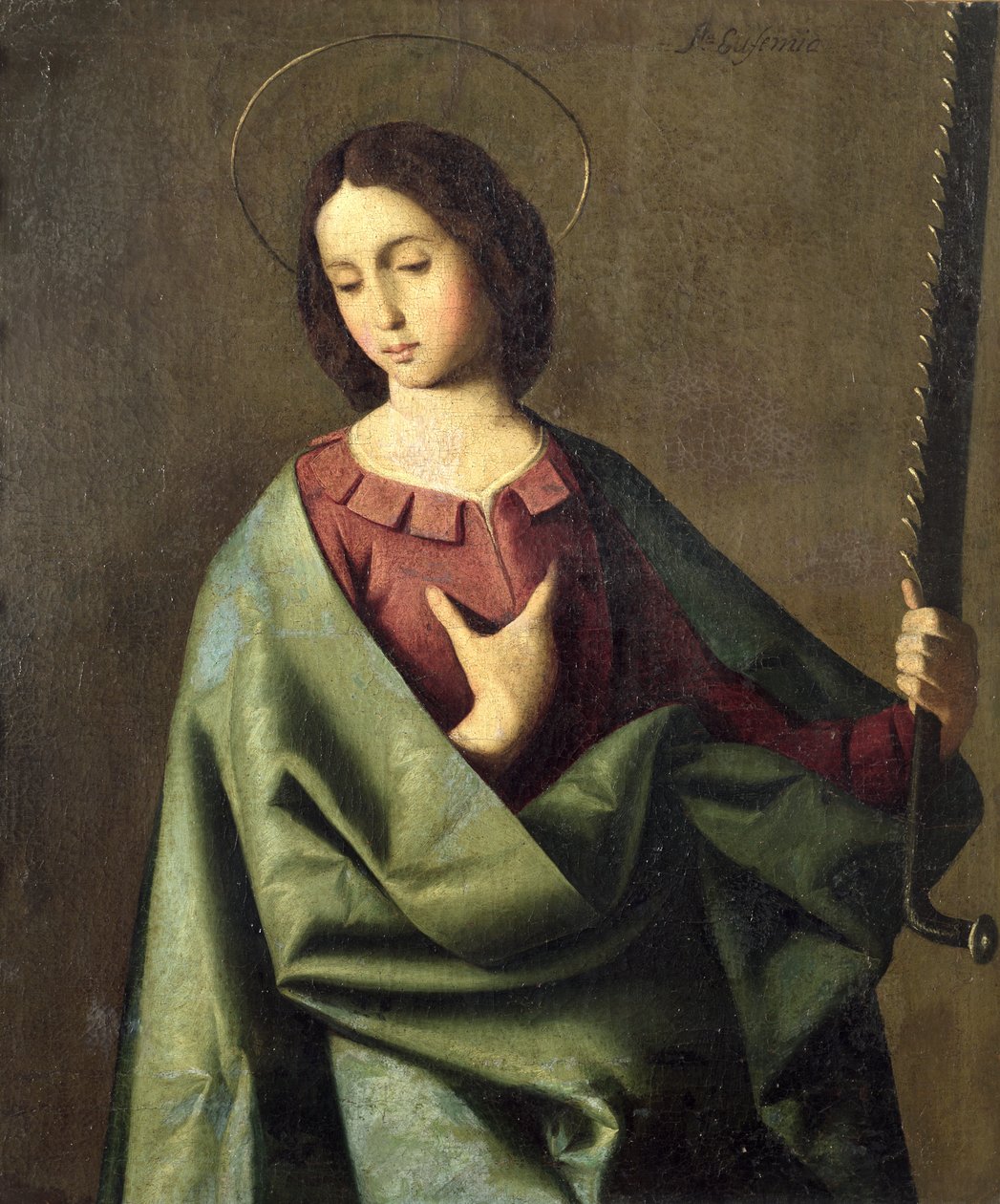 St. Euphemia av Francisco de Zurbaran