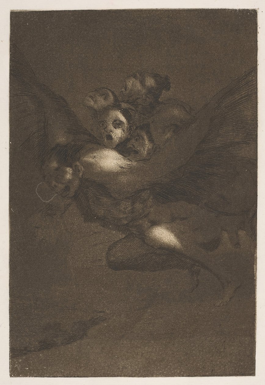 Bon Voyage Bon Voyage, fra The Caprices Los Caprichos, plate 64, 1799. av Francisco de Goya