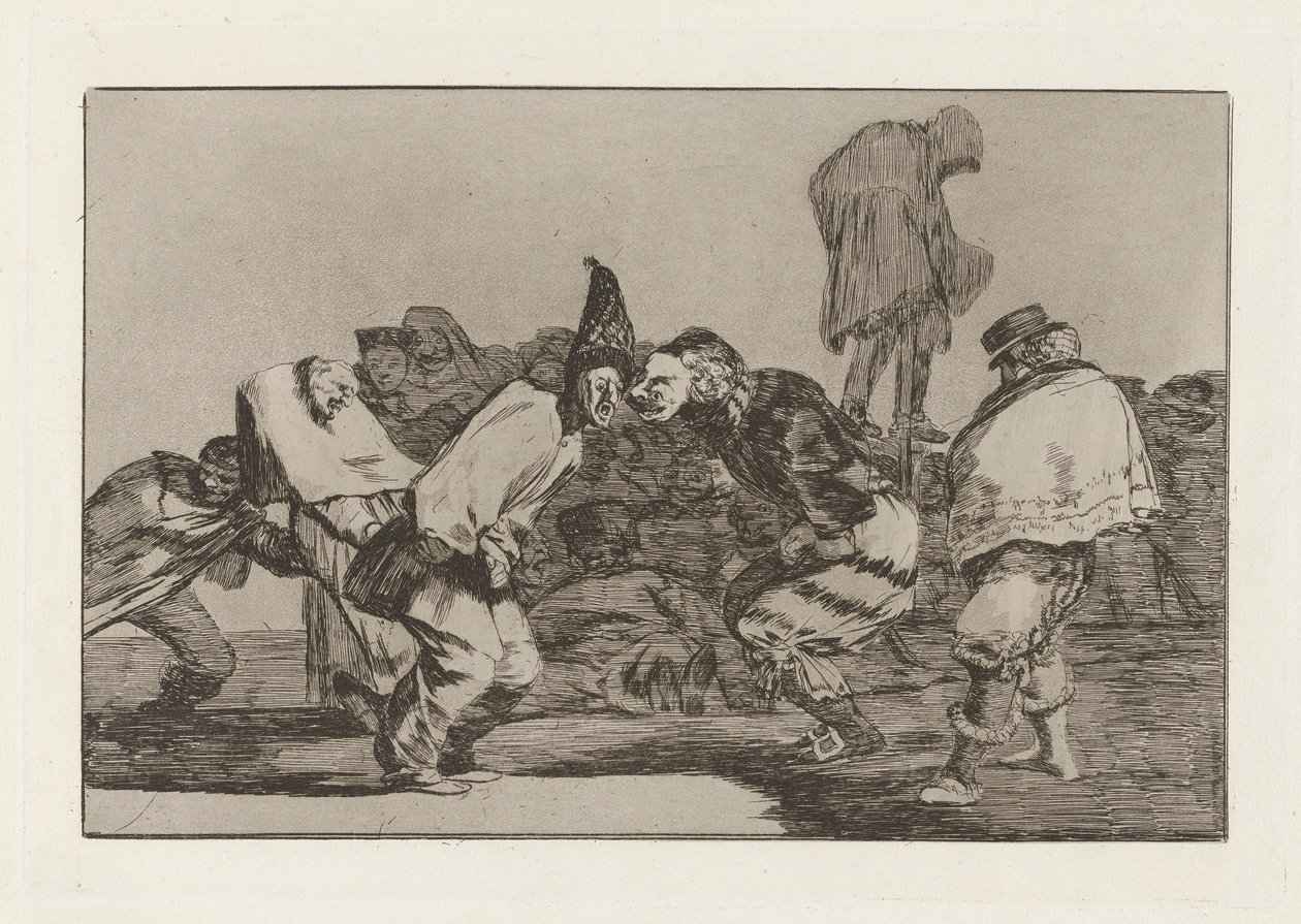 Disparate de carnaval (Carnival Folly), også kjent som Alegrias antrojo, que ma?ana seras ash (Rejoice, Carnival, for Tomorrow You Will Be Ashes), fra serien Los disparates (Los proverbios) av Francisco de Goya