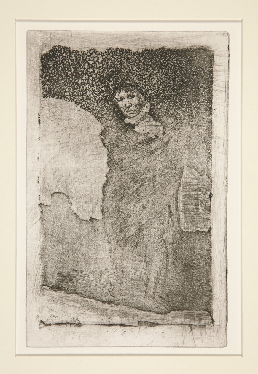 The Cloaked Man av Francisco de Goya