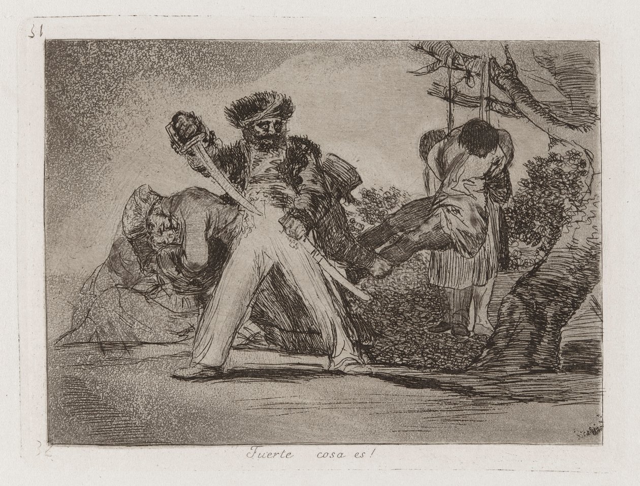 Den sterke tingen er! (At av Francisco de Goya
