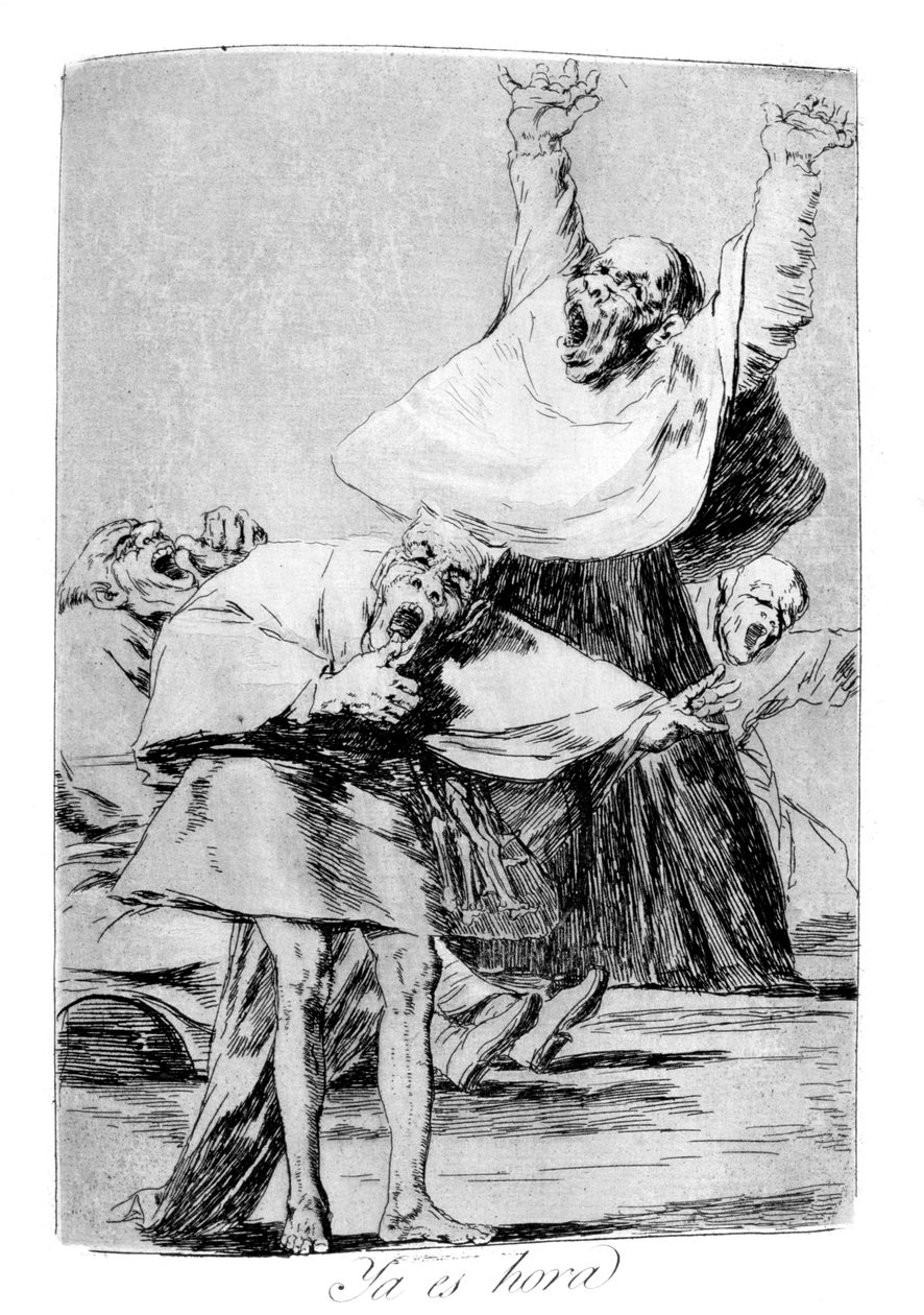 Det er tid, 1799 av Francisco de Goya