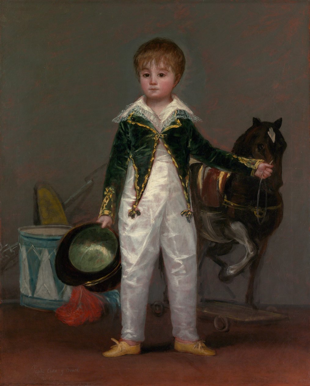 José Costa y Bonells døde 1870, kalt Pepito, ca. 1810. av Francisco de Goya