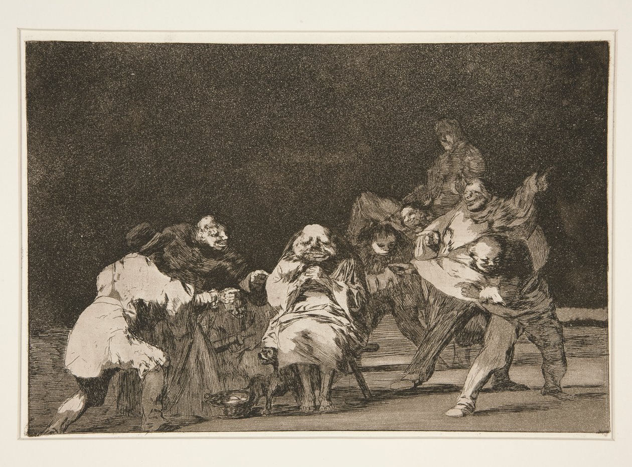 Lojalitet, pl. 17 fra serien Ordspråk av Francisco de Goya
