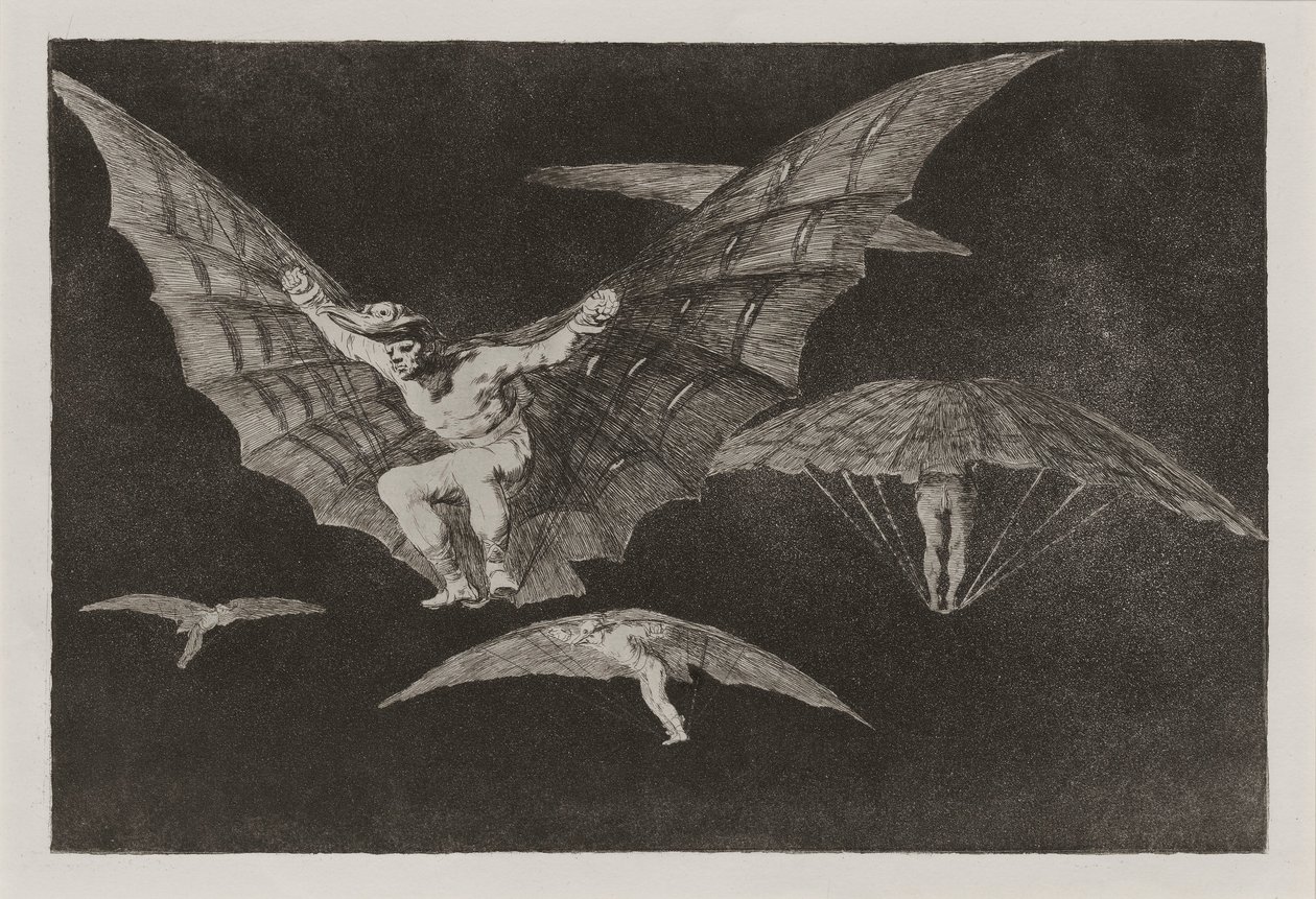 Modo de volar (A Way of Flying), også kjent som Donde hay ganas hay ma?a (Where There av Francisco de Goya