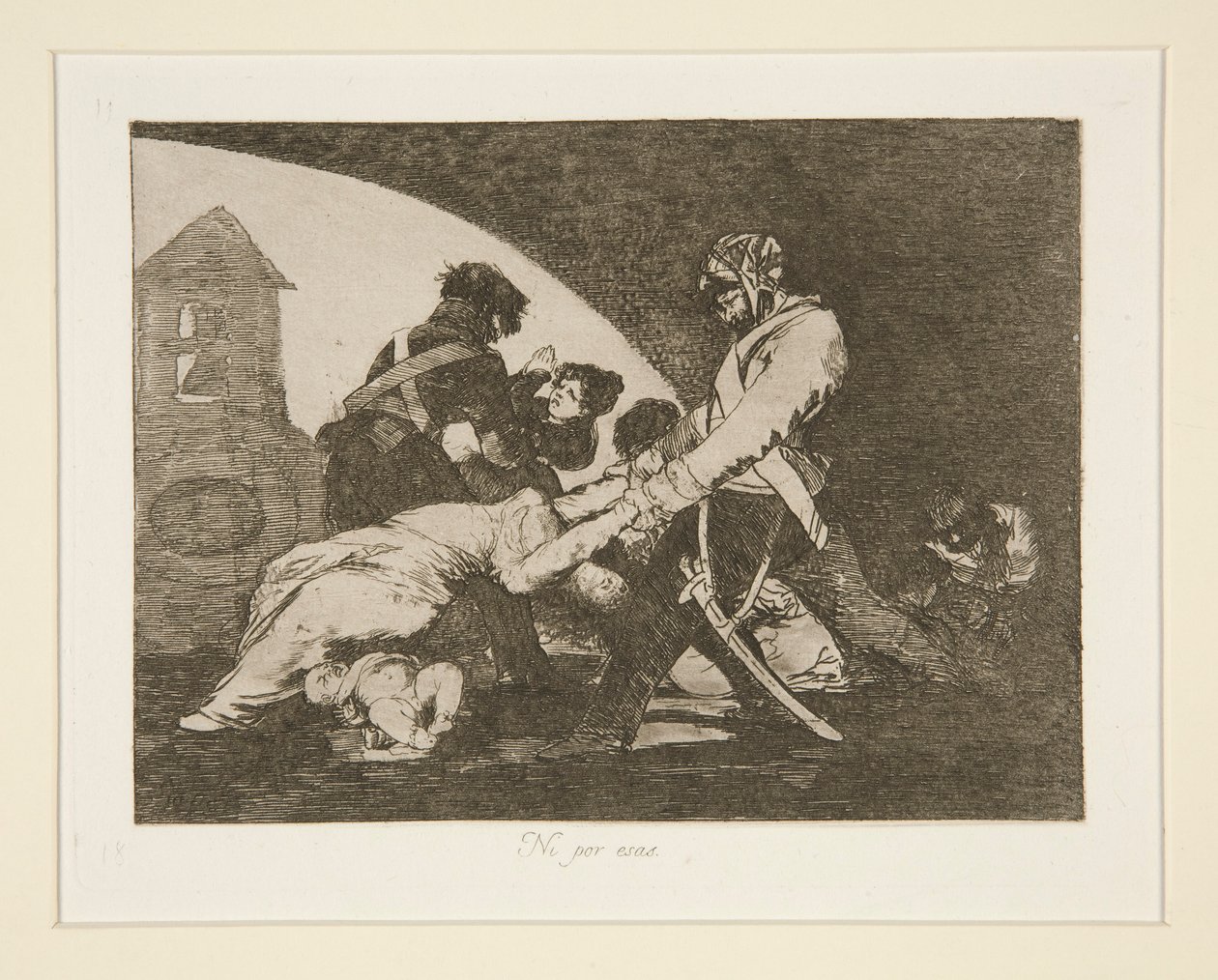 Heller Do These, pl. 11 fra The Disasters of War av Francisco de Goya